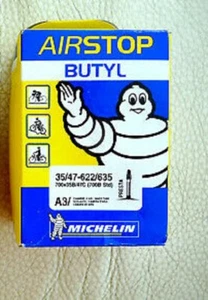 CAMERA D'ARIA AIRSTOP BUTYL MICHELIN A3 VALVOLA PRESTA - Imagen 1 de 1