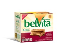 Canela Marrón Azúcar Desayuno Galletas, 5 Packs (4 Bis por Pack)