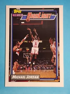 1992-93 Topps "Highlight" Michael Jordan Chicago Bulls #3 - Foto 1 di 2