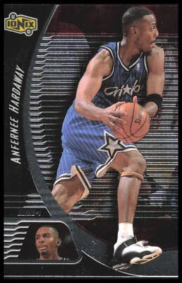 1998-99 Upper Deck Ionix Anfernee Hardaway # 43 Orlando Magic 3V - Image 1 of 2