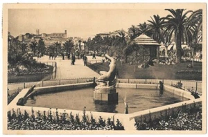 CANNES 06 Jardin de L'Esplanade Croisette Postkarte geschrieben an Herrn Bastien de Lyon 1932 - Bild 1 von 2
