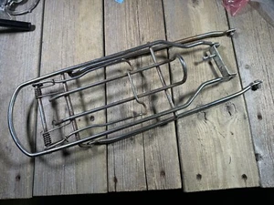 Vintage Antique Bike Bicycle Rear Rack Luggage Rack Baggage Carrier Rack USED - Picture 1 of 13
