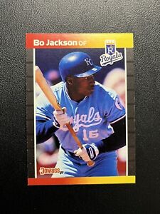 1989 Donruss Bo Jackson #208 Kansas City Royals 🔥