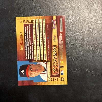 Cns 1997 Pinnacle #61 Tom Glavine, Atlanta Braves Foto 1 de 2