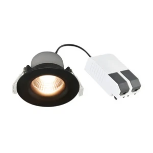 Nordlux LED Einbauleuchte Schwarz rund Ø8,8cm 6W warmweiß 2700K DIMMBAR UVP 24€ - Bild 1 von 5