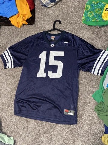 Nike BYU Brigham Young University Football Jersey Retro Nike Team Red Tag Cover