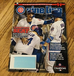 Magazine - Vine Line, Cubs, Dec 2017, Theo Epstein, Best Moments Of 2017 - Picture 1 of 4