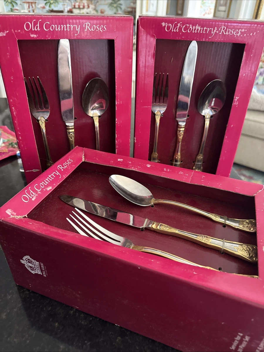 royal albert old country roses flatware products for sale | eBay