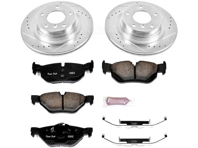 Rear Brake Pad and Rotor Kit For 2011-2013 BMW 328i 2012 TP493NM - Image 1 of 1