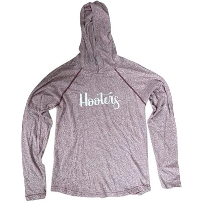 Sudadera con capucha roja Hooters - para mujer - talla pequeña Foto 1 de 2