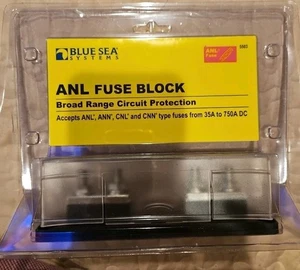 Bloque de fusibles Blue Sea ANL 750 con cubierta #5503 - Imagen 1 de 3