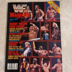WWF Magazine June 1988 Wrestlemania IV Hogan Savage Andre Dibiase Vintage WWE - Imagen 1 de 6