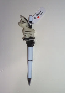 Bolígrafo Cebra Fidget Hecho a Mano con Cuentas con Repuesto Animal Novedad Escritura Regalo - Imagen 1 de 4