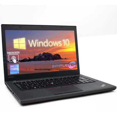 Lenovo T460 I5 Ordinateur Portable À Écran Tactile 16 Go 480 Go Remis À Neuf - Photo 1/4