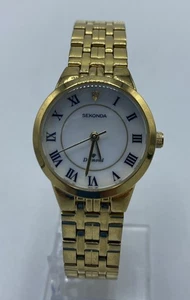 Ladies Sekonda Diamond 4311 Gold Tone Watch UNTESTED - Picture 1 of 5