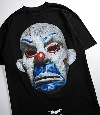 Civil Regime The Dark Knight Joker detrás de la máscara camiseta clásica de gran tamaño grande Foto 1 de 4