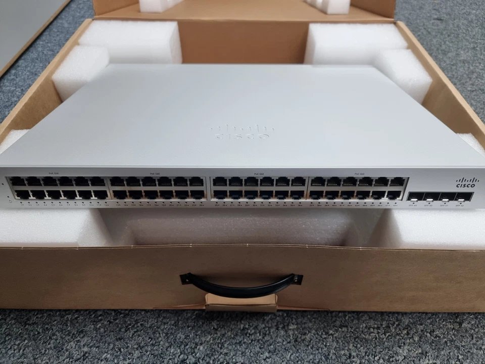 Meraki MS210-48-LP 48-Port Poe Unclaimed Brand New In Box  - Image 1 of 4