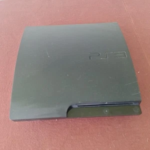 Sony PlayStation 3 Slim PS3 Console Only - Black CECH-3001A Tested - Bild 1 von 6