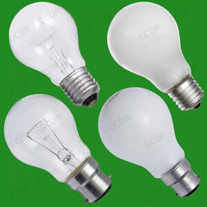 6x Dimmable GLS Standard Light Bulbs 25W 40W 60W 100W 150W 200W BC ES Lamps