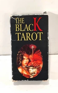 The Black Tarot Card Set 78 Cards Illustration By Luis Royo Made In Spain Open - Picture 1 of 2