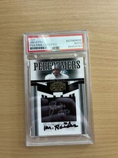 JIM OTTO SIGNED PERFORMERS PATCH CARD PSA CERT AUTHENTIC AUTO 29/30 MR RAIDER