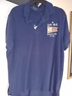 Polo Ralph Lauren Ss Rugby Mens Xxl Blue Navy Polo Custom Fit Rescue Patrol P-32