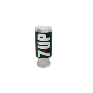 Vaso de beber vintage 7-Up The Uncola con patas húmedas y salvajes 12 oz - Imagen 1 de 8