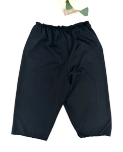 Black Costume Pull On Pants Unisex Youth Size Small 4-6 Black Bottoms Walmart - Picture 1 of 5