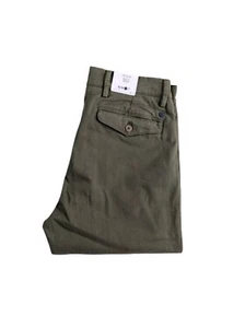 NN07 Joe 1400 Chino Hose W28 L32 Slim Fit Khaki Neu mit Etikett - Bild 1 von 11