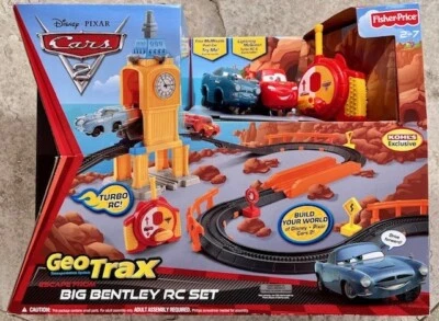 Fisher Price GeoTrax Cars 2 Escape From Big Bentley RC Set Kohl's Exclusive 2011 - Image 1 of 4