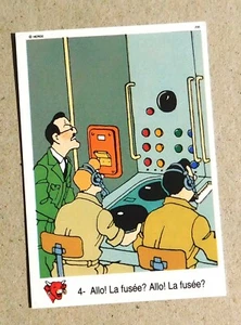 Hergé. Image vache qui rit N°4. Allo la fusée ? - Imagen 1 de 1