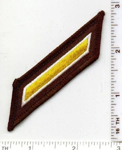 Police Department Longevity Single Gold Patch (Hash Mark) 5 - 9 Years/Service - Picture 1 of 1
