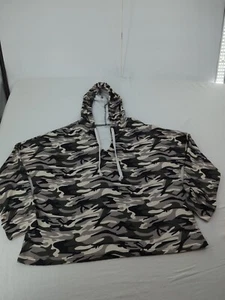 Pullover de camuflaje para mujer sudadera con capucha grande ropa de calle sudadera sin marca  - Imagen 1 de 15