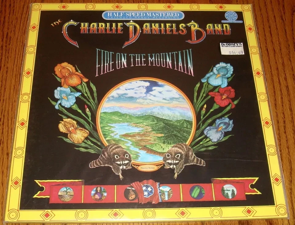 CHARLIE DANIELS ~ HALF SPEED MASTER ~ FIRE ON THE MOUNTAIN FACTORY ~ - Image 1 of 1