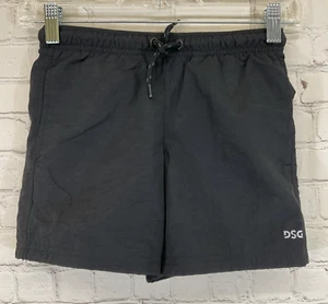 Boy's DAB14128 Athletic Fit Above-the-Knee Rec Fabric Shorts Pure Black XS - Picture 1 of 12