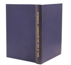 Accrington Chronological Notes and Men of Mark 1st Edition 1924 by RS Crossley - Imagen 1 de 11