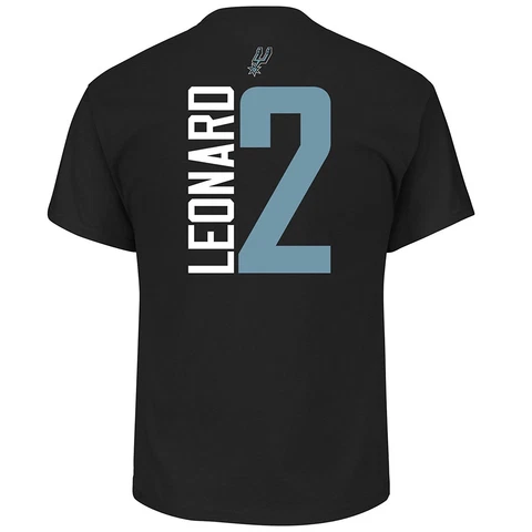 Kawhi Leonard San Antonio Spurs #2 NBA Men's Vertical Player T-shirt Cover