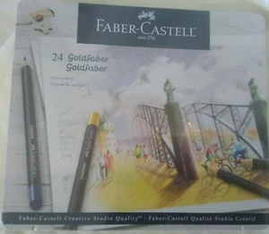Faber-Castell Goldfaber 24 Colored Pencils - Picture 1 of 3