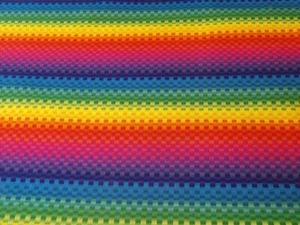 Ombre Rainbow Blender Cotton Fabric Keepsake Calico 1 yard 16 Inches 44 Wide - Picture 1 of 2