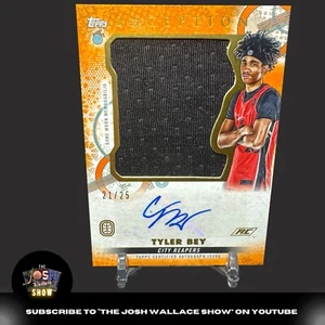 2022-23 Topps Inception Tyler Bey AUTO Autograph Jumbo Jersey RC 21/25  - Bild 1 von 3