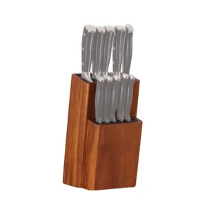 Enoking 10.4'' Hardwood Knife Block, Knife Storage, Without Knives - Picture 1 of 13
