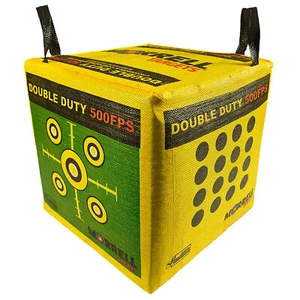 Morrell Targets 4-Sided Archery Target, Field Point Shooting Bag, Double Duty - Picture 1 of 12