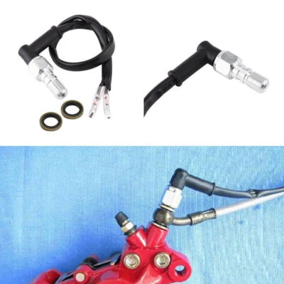 1x Motorcycle Steel Hydraulic Brake Pressure Light Switch Bolt 10mm x 1.25 Pitch - Image 1 of 4