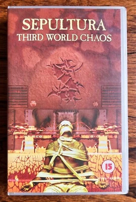 SEPULTURA - THIRD WORLD CHAOS - VHS 1995 - Bild 1 von 4