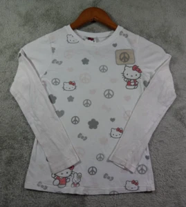 Hello Kitty Sanrio Youth Girls Shirt Long Sleeve Shirt - Picture 1 of 8