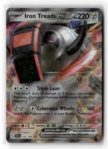 Iron Treads ex SV01: Juego base escarlata y violeta #143/198 - Imagen 1 de 2