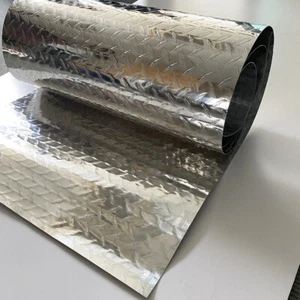24" x 120" Aluminum Diamond Plate Sheet .04in Thick - Trailer RV Garages Etc - Picture 1 of 11