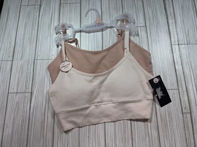 Sutiã Danskin Teen – Tamanho Grande – Rosa – Copos removíveis – Novo em folha - Imagem 1 de 3