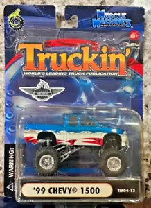 Chevy 1999 1500 Truckin Muscle Machines 1/64 Scale Die Cast Collectibles - Picture 1 of 1