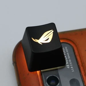 ROG Logo Black Backlit ABS Keycap OEM Height R4 ESC Replacement - Picture 1 of 3